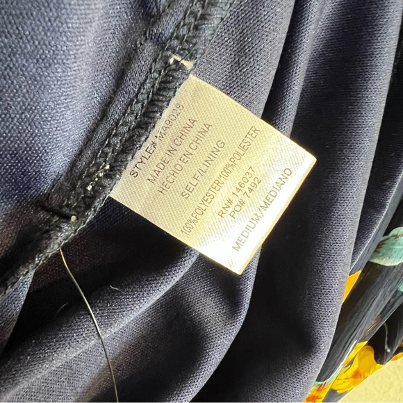 Fashion Nova M Maxi Dress Floral Wrapped Flowy - Picture 2 of 14